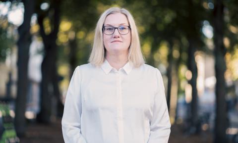 Pressbild Marie Pettersson Hallberg, Avdelningschef, Avdelningen för statsbidrag