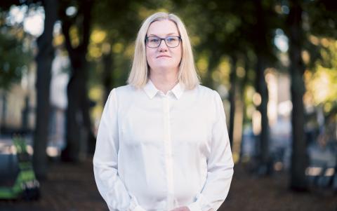 Pressbild Marie Pettersson Hallberg, Avdelningschef, Avdelningen för statsbidrag