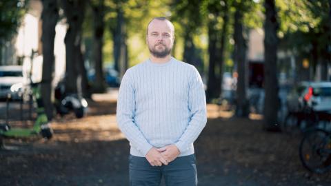 Pressbild Stefan Holmgren,  vikarierande generaldirektör och chef för MUCF