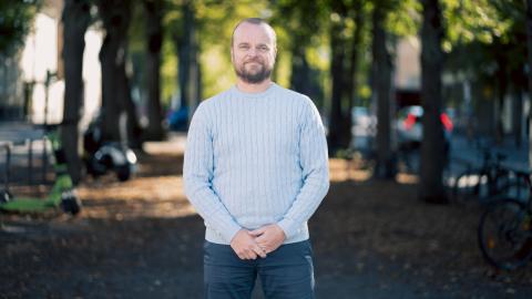 Pressbild Stefan Holmgren, Avdelningschef, Avdelningen för kunskapsstöd