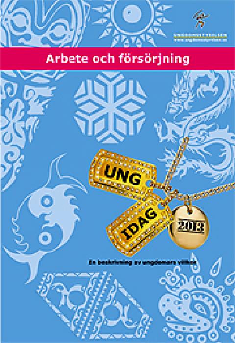 Bling bling! Guldsmycke med präglad text: Ung idag  2013